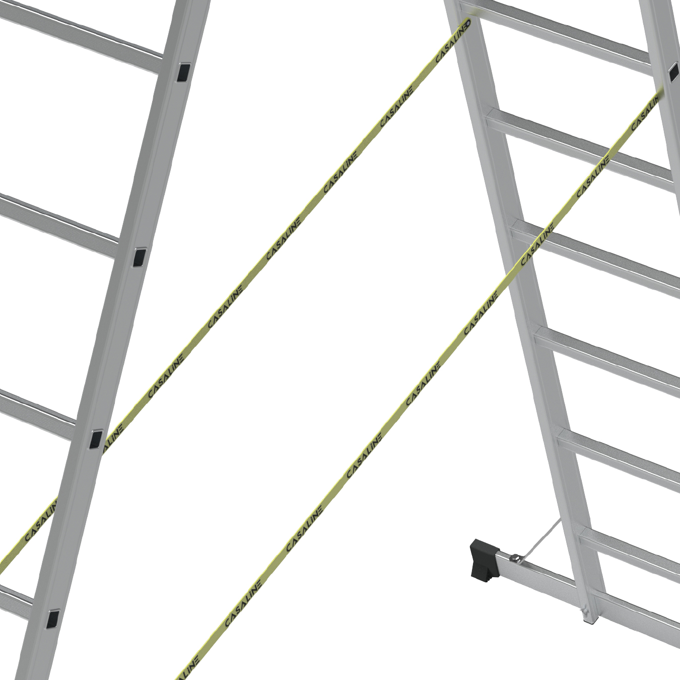 ALUMINUM A TYPE LADDER WITH PLATFORM gallery image 3