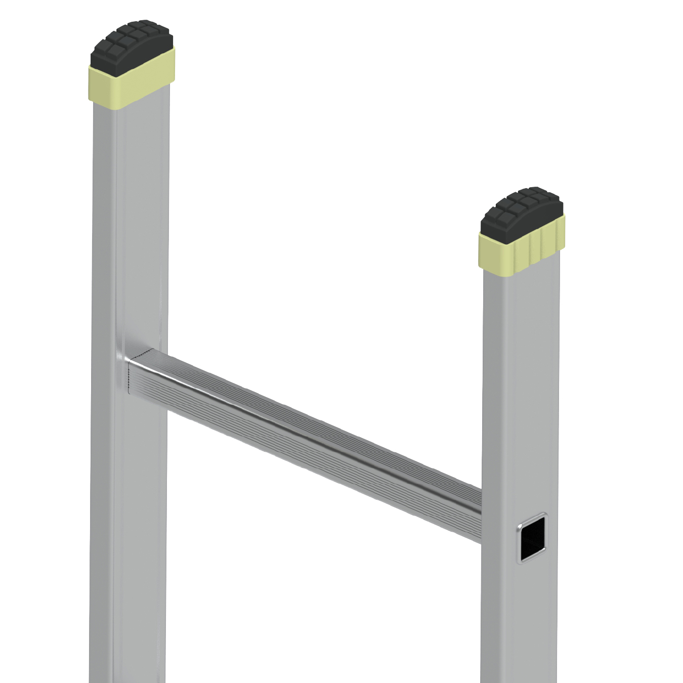 SINGLE SECTION ALUMINUM INDUSTRIAL LADDER gallery image 4