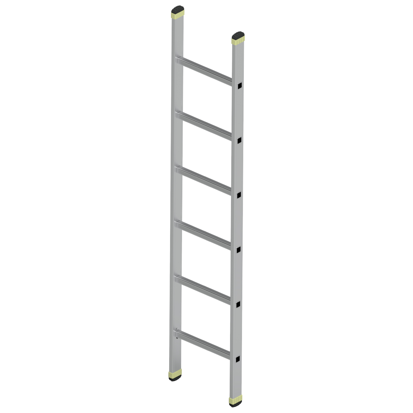 SINGLE SECTION ALUMINUM INDUSTRIAL LADDER