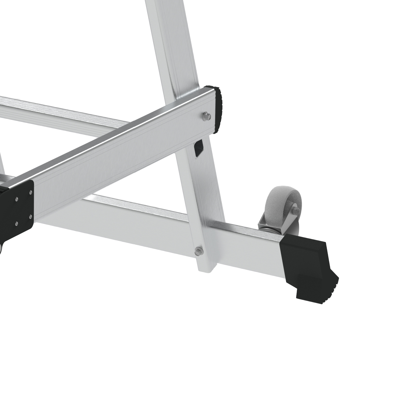 FOLDABLE PLATFORM LADDER WITH WHEEL gallery image 3