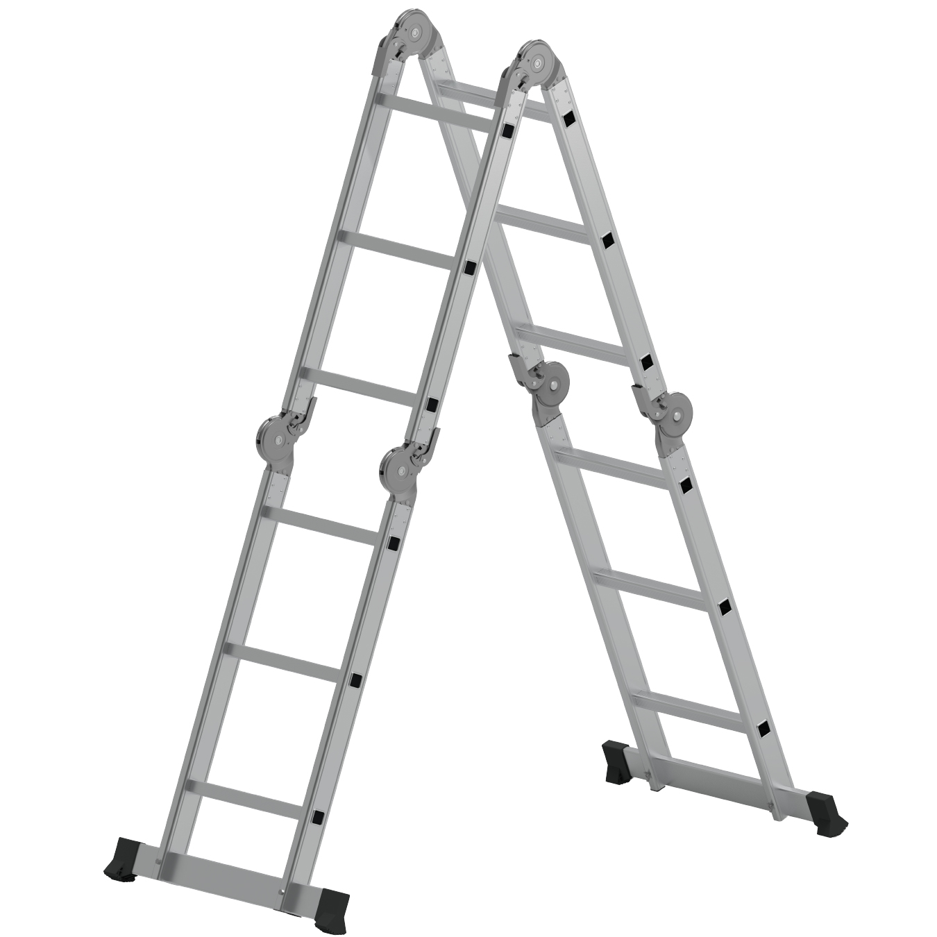 MULTI-PURPOSE ALUMINUM LADDER gallery image 2