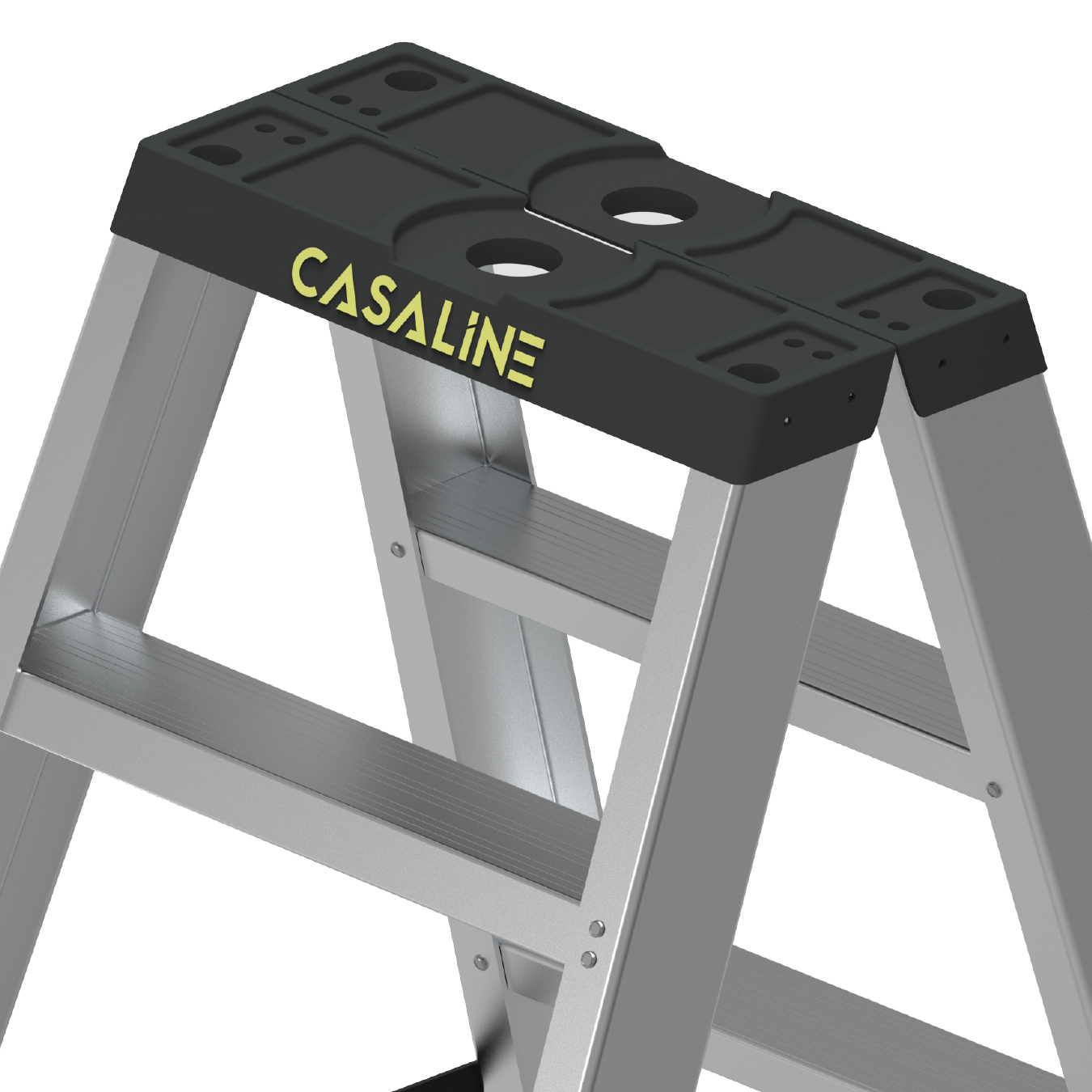 ALUMINUM DOUBLE SIDE LADDER gallery image 3